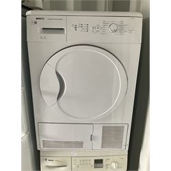 Beko DCU 8230 condenser tumble dryer  - THIS LOT IS TO BE COLLECTED BY APPOINTMENT FROM DUGGLEBY STORAGE, GREAT HILL, EASTFIELD, SCARBOROUGH, YO11 3TX