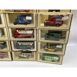 Thirty-nine modern die-cast models by Corgi, Days Gone, Lledo, Oxford etc including promotional vehicles, TV & Film related, Circus and Showmans etc; all boxed (39)
