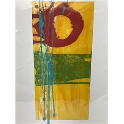 Charlotte Cornish (British 1967-): 'Equating I', screenprint signed titled and numbered 4/150 in pencil 76cm x 47cm (unframed)