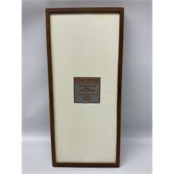 1960's Hornsea pottery Muramic plaque, in the form of a bird designed by John Clappison, H45cm 