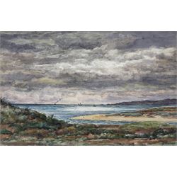 John Dobby Walker (British 1863-1925): 'Evening Light - Aberdeen', watercolour signed, titled verso 17cm x 27cm 