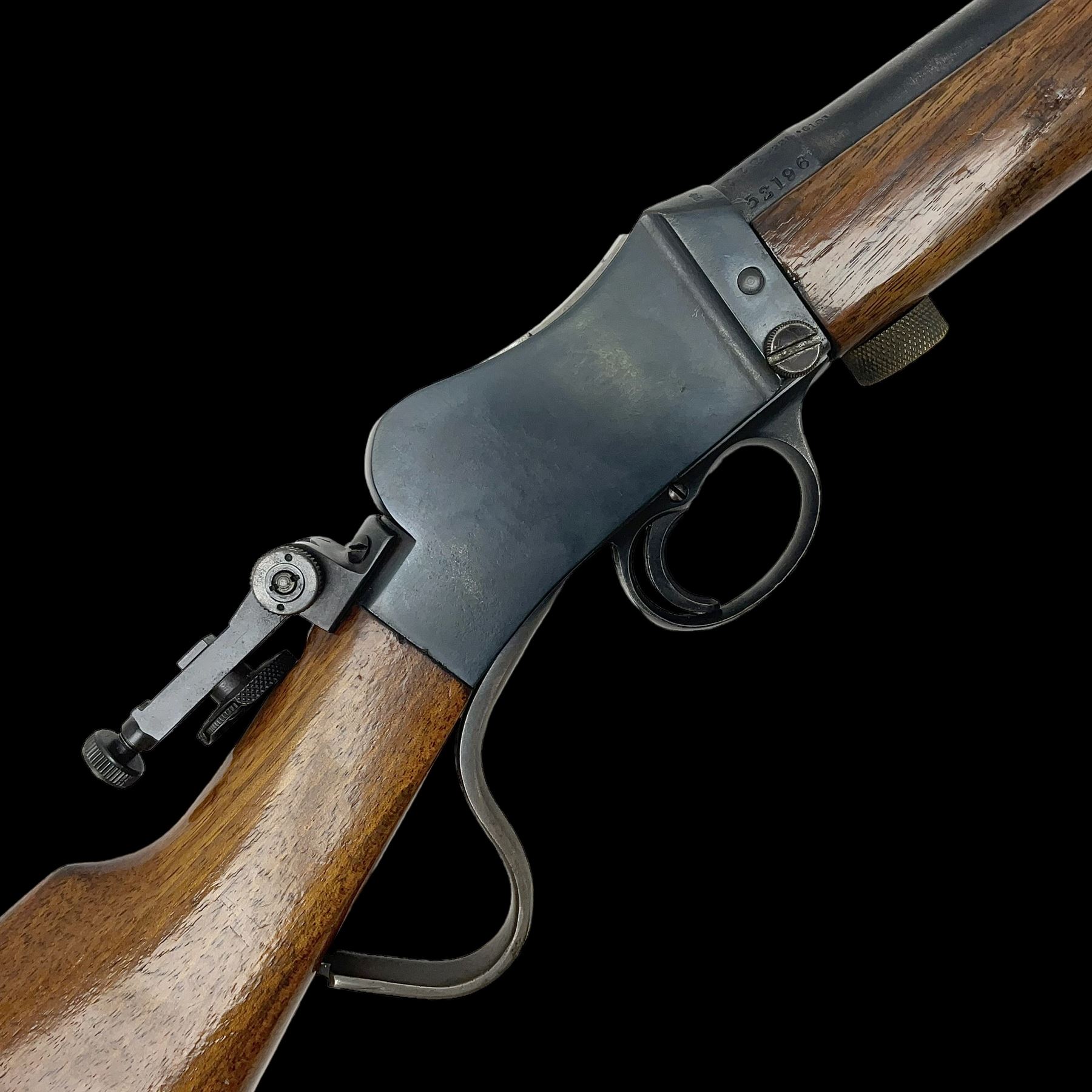 FIREARMS CERTIFICATE REQUIRED - BSA .22 LR rifle with Martini take-down action, 63.5cm(25