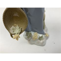 Lladro Season Angels set, comprising Spring Angel no 6146, Fall Angel no 6147, Summer Angel no 6148 and Winter Angel no 6149, all with original boxes, largest example 29cm