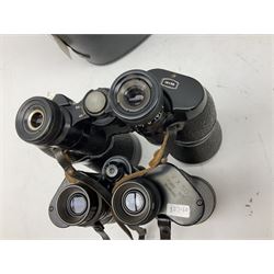 Eleven cased pairs of binoculars, to include Photax Paragon 8x40, Wray London Wrayvu 8x30, Solar 8x30, Steiner Bayreut 10x50, Vista 10x50 etc