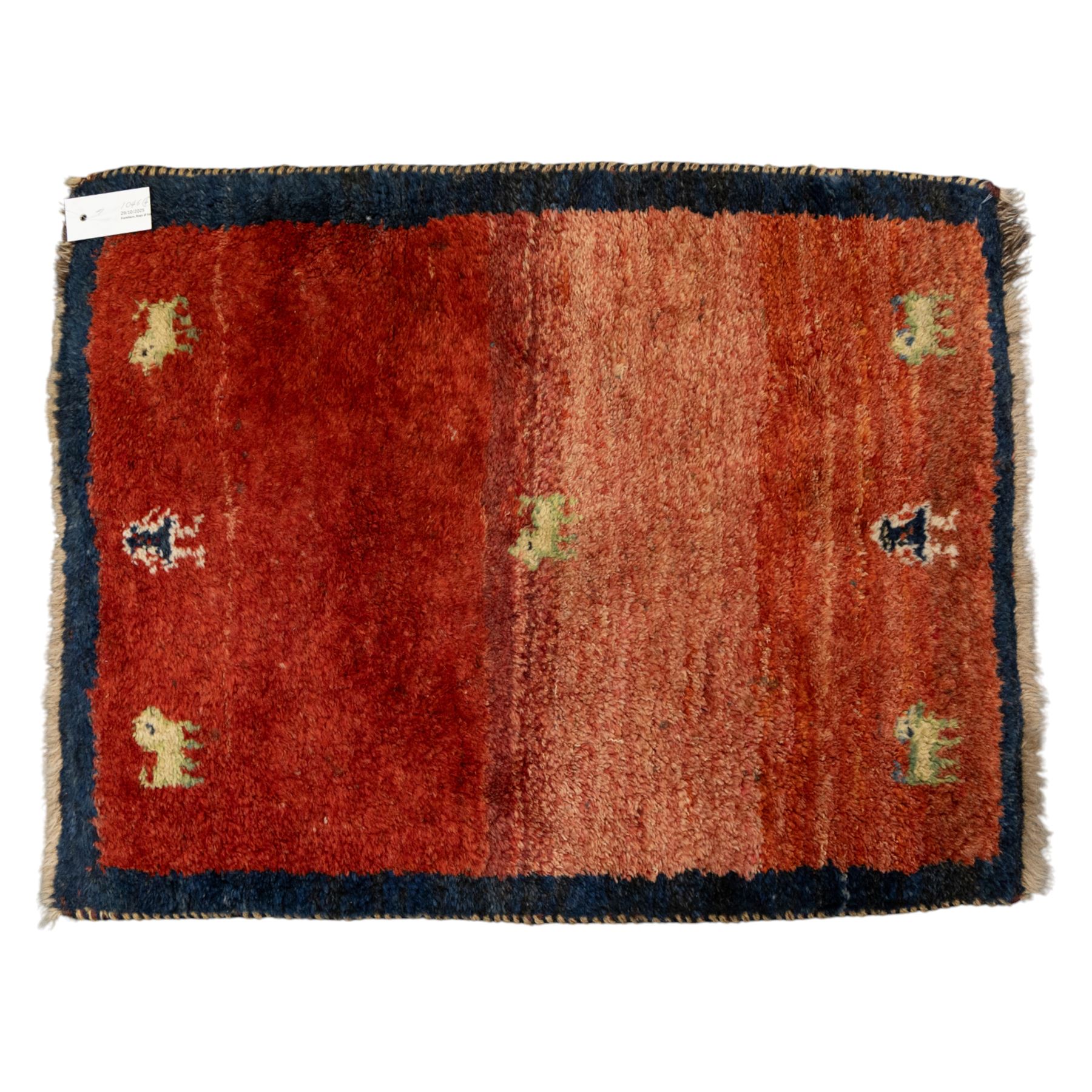 Four Persian rugs, Turkish Anatolian rug, 194x131cm, Turkish Anatolian prayer rug  136x78cm, Persian Gabbeh prayer rug 88x67cm, Caucasian Kazak rug 152x100cm (4)