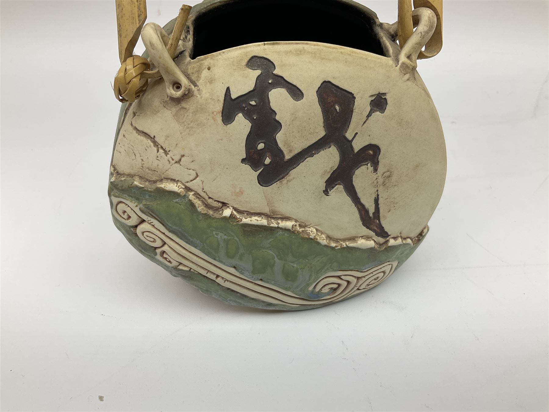 Collection of mostly Oriental ceramics, to include three 20th century Japanese Satsuma vases, two Japanese Imari plates, etc. 