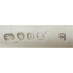 George IV silver fish server, Fiddle pattern by George Turner, Exeter 1825, silver caddy spoon by Sarah & John William Blake, London 1816 and two George III silver spoons by George Gray and Peter & Ann Bateman, approx 8.6oz