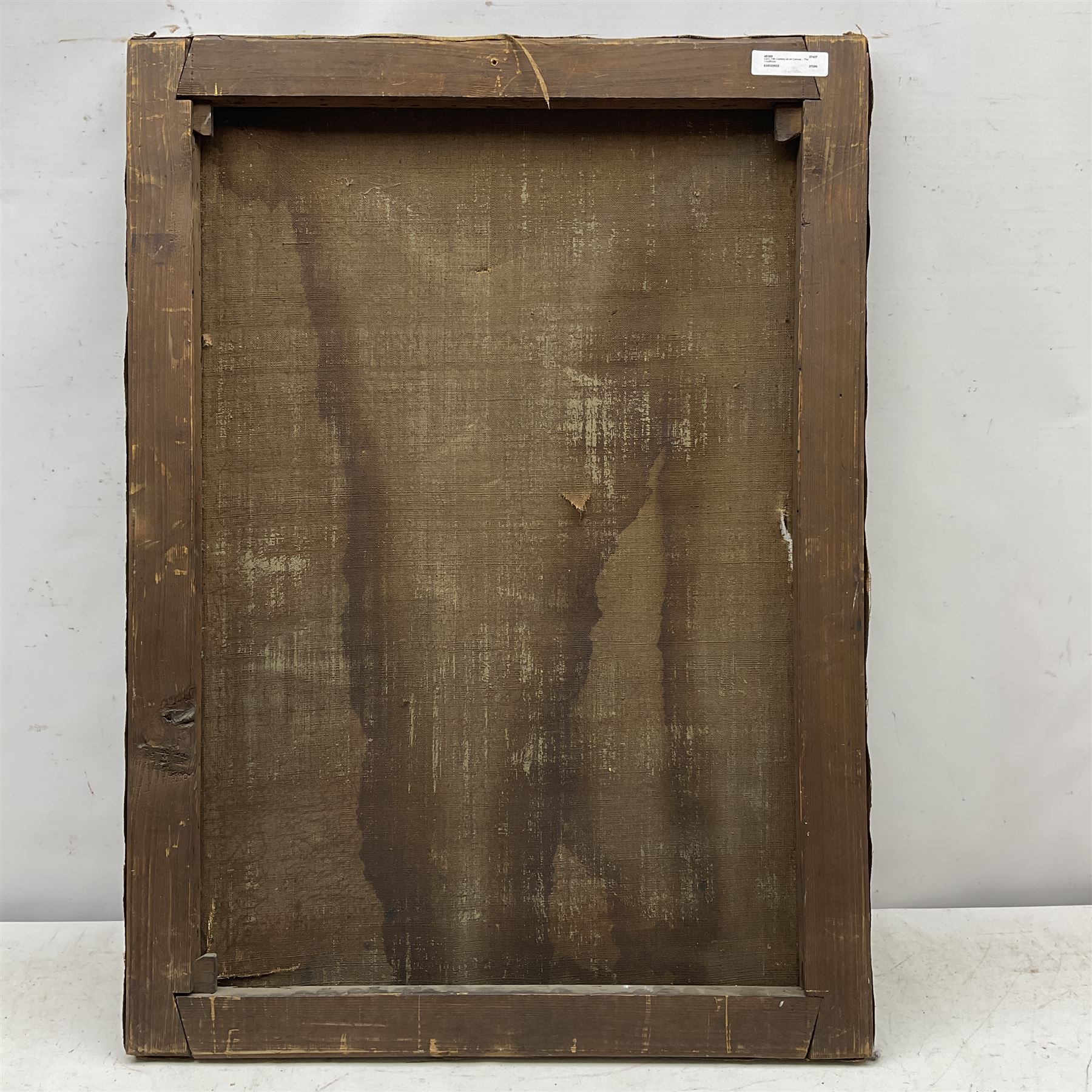 After Anthony van Dyck (Flemish 1599-1641): 'Crucifixion', 19th century oil on canvas unsigned 72cm x 52cm (unframed)