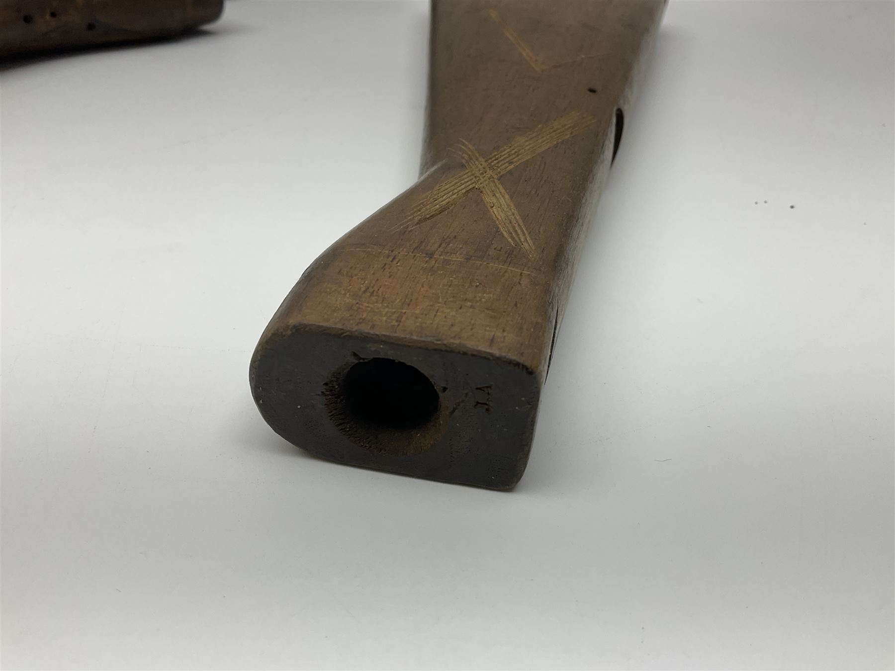 Quantity of spare parts for .577/450 Martini Henry rifle including two stocks, fore-end etc