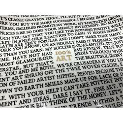 Grayson Perry RA (b.1960) 100% Art plate, 2020 fine china plate, with artist's seal printed to the base, produced for the York Art Gallery, D21cm