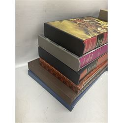 Folio Society; eighteen volumes, to include The Cathedrals of England, Redcoats and Rebels, The Gunpowder Plot, Civilisation, Benjamin Franklin 