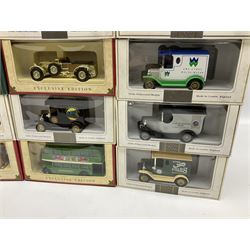 Collection of Days Gone/ Lledo die-cast models including thirty Lledo Promotional Models, seven Exclusive Edition and thirty-three Collectors Club models, all boxed (70)