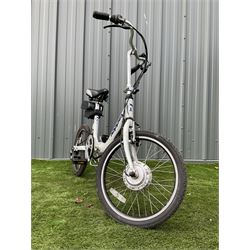 Hoper foldable electric bike, charger and manual, 7 speed with back suspension  - THIS LOT IS TO BE COLLECTED BY APPOINTMENT FROM DUGGLEBY STORAGE, GREAT HILL, EASTFIELD, SCARBOROUGH, YO11 3TX