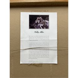 Phillip Allder (British 1950-): 'Red Squirrels', gouache signed 53cm x 75cm 
Provenance: from The Bell Hotel, Driffield