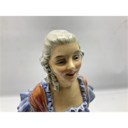 Royal Doulton figure Serina no. HN1868, designed by Leslie Harradine, printed and painted marks to base, H29cm