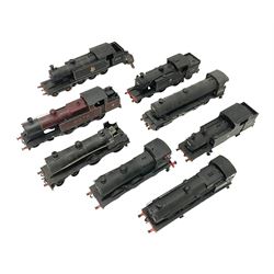 ‘00’ gauge - eight kit built steam locomotives, mostly for restoration comprising LNWR/LMS Whale G Class 0-8-0 no.49078 in BR black; Class J11 (Pom-Pom) 0-6-0 no.64451 in BR black; Class F4 2-4-2T no.67214 in BR black; Precursor Tank Whale ‘Dreadnought’ 4-4-0 no.659 in black; Class O2 2-8-0 no.63936 in BR black; Class A4 4-6-2T no.6978 in LNER crimson; Class C16 4-4-2T no.67489 in BR black; Class A6 4-6-2T no.69791 in BR black (8) 
