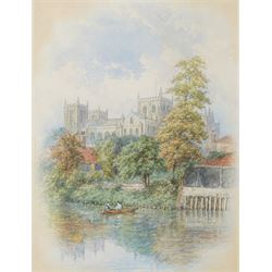 George Fall (British 1848-1925): Ripon, watercolour signed beneath mount 21cm x 16cm