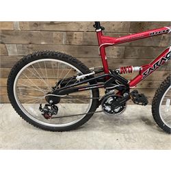 Saracen Ikon 21 speed full suspension mountain bike