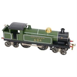 ACE Trains 0 gauge Southern Railway 4-4-4 locomotive no. 604, re-painted in green livery