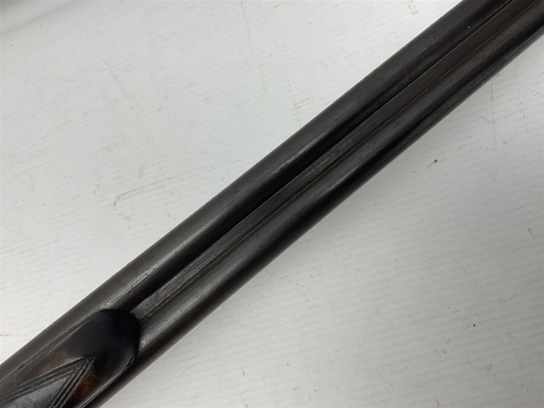 SHOTGUN CERTIFICATE REQUIRED - Belgian .410 folding double barrel hammer shotgun wit 71cm(28
