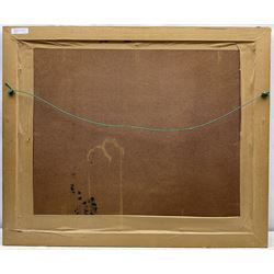 Walter Goodin (British 1907-1992): North Landing Flamborough, oil on board signed 60cm x 74.5cm