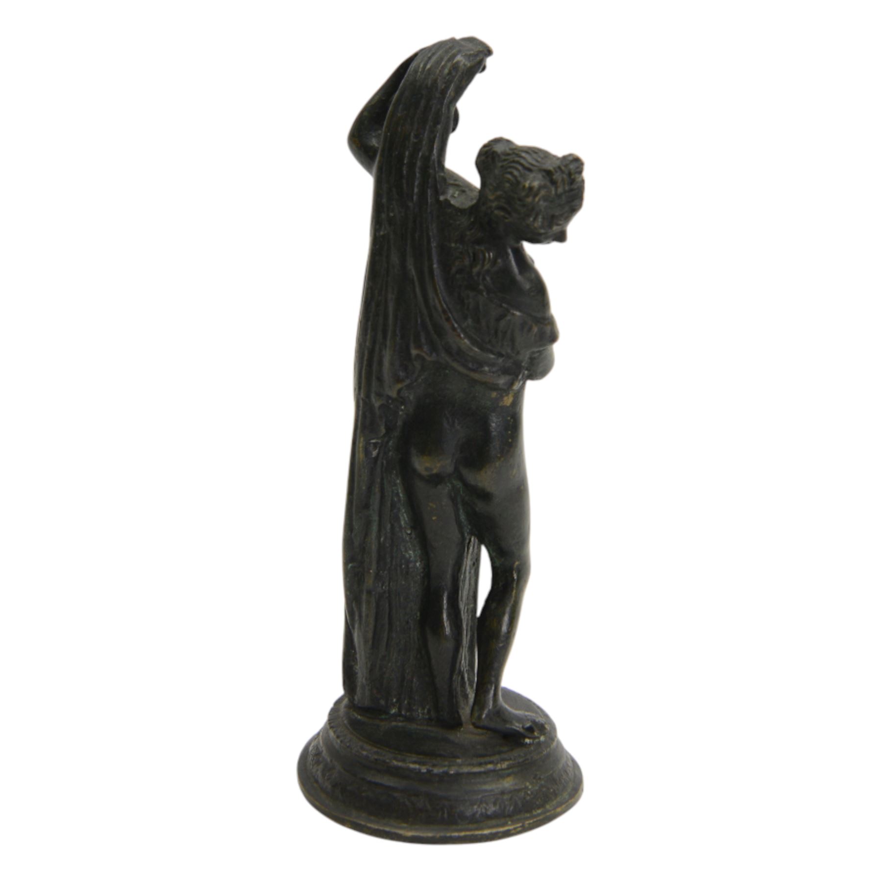Bronze figure after the Antique, Venus Calipyge, H16cm