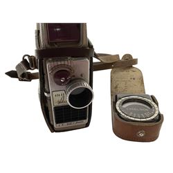 Bell and Howard Autoset cine camera and light meter
