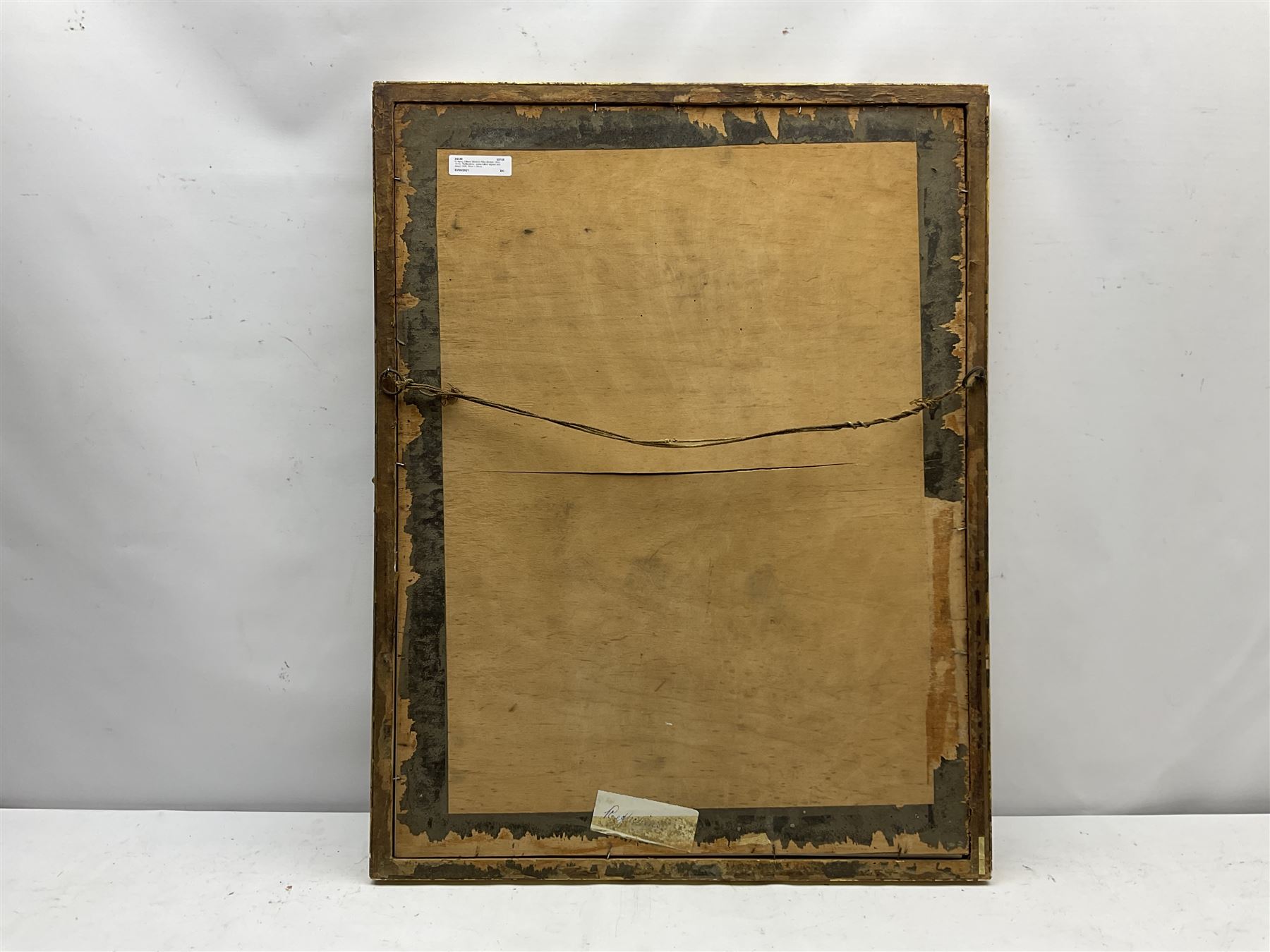 Henry Gillard Glindoni RBA (British 1852-1913): 'Reflections', watercolour signed and dated 1909, 50cm x 34cm