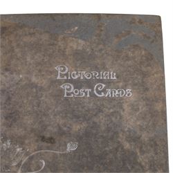 Postcard Album, including 19th century and later postcards of people, places, drawings etc 