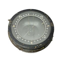Air Ministry type P8 Compass, primarily fitted to the Hawker Hunter and the Supermarine Spitfire, marked AFT AM ref no 6A/745, D17cm