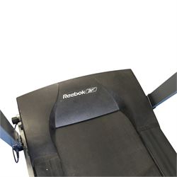 Reebok electric treadmill, and an Ab stretcher (2)