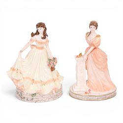 Two Coalport figures from the English Rose Collection, 1999 Admired Miranda 571/1000 and 1...