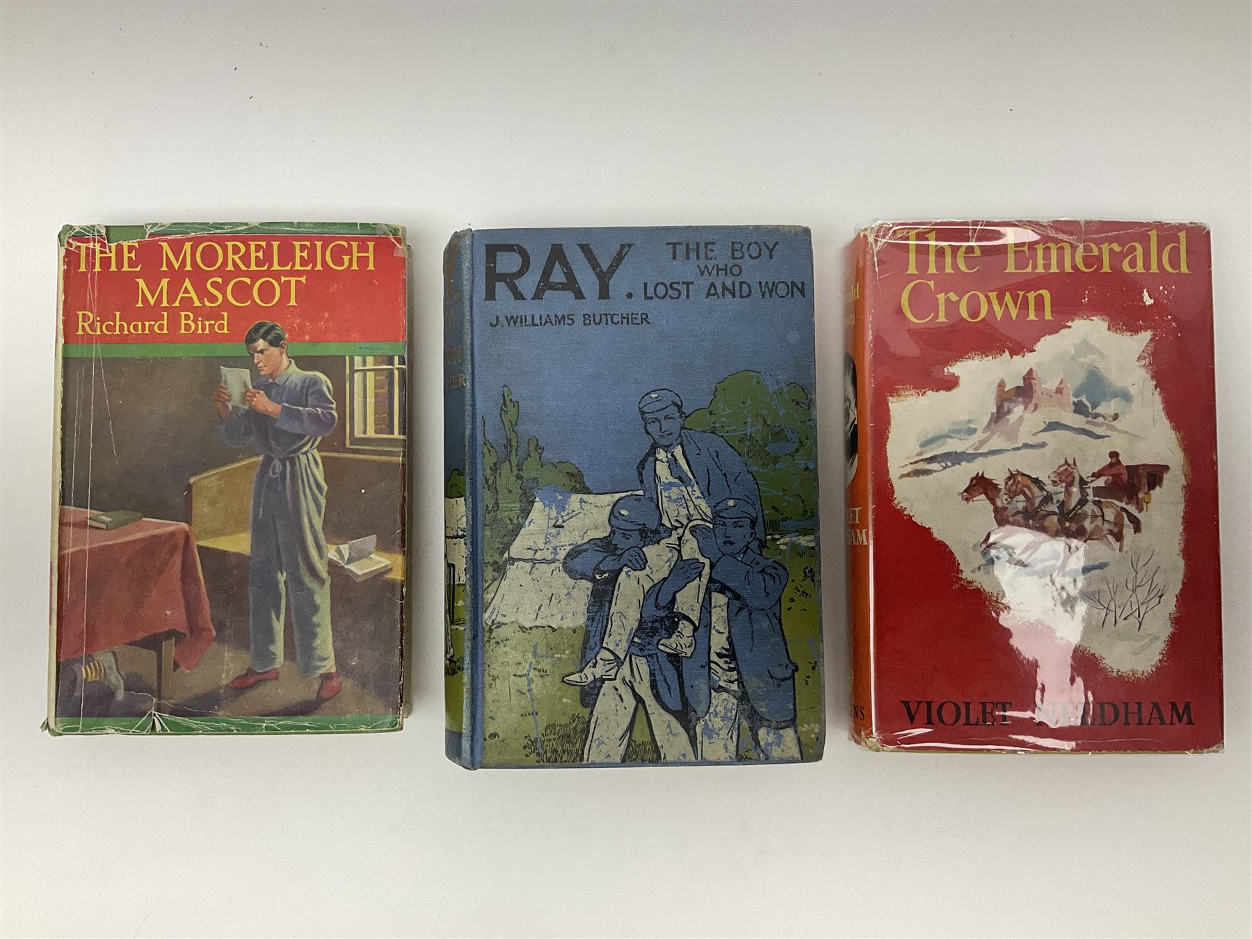 Young England An Illustrated Annual 1918; three children's books by Joanna Lloyd; Pettman Grace: Missing The Tide. 1949; and five other children's books; some with dustjackets (10)