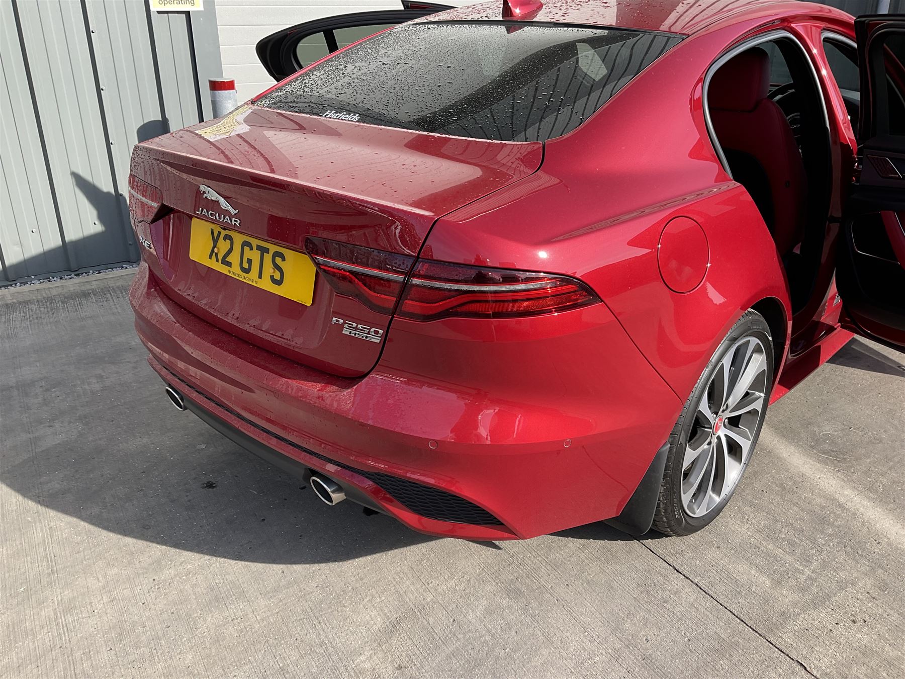 X2 GTS - JAGUAR XE SALOON - 2.0 R-Dynamic HSE 4dr, Automatic ONLY 800 miles

Year: 2019, June
Colour: Firenze Red
Mileage: 800 miles only
Fuel: Petrol
Reg: X2 GTS

As new, with cherished plate, instructions for sale from a local estate.
Buyers premium 10% plus VAT (12% inc.)