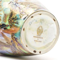 Wedgwood Fairyland lustre Malfrey Pot, circa 1920, designed by Daisy Makeig-Jones, in the Candlemas pattern no Z5157, shape 2311, with printed marks beneath, H18.5cm 