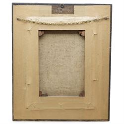 Right Honourable Sackville Hamilton (Irish 1732-1818): 'Head of Christ', oil on canvas labelled verso 45cm x 35cm
Provenance: direct from the family of the artist
Notes: Sackville Hamilton was an Irish politician and the third son of Henry Hamilton (1692-1743).