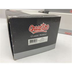 Four Quartzo/A-Model 1:18 scale die-cast racing cars - Lotus 72D 'JPS' Winner British G.P. 72 Emerson Fittipaldi; Lotus 49 Winner British G.P. 67 Jim Clark; Lotus 49B U.S.A. G.P. 68 Mario Andretti; and Lotus 49B Winner Monaco G.P. 68 Graham Hill; all boxed (4)