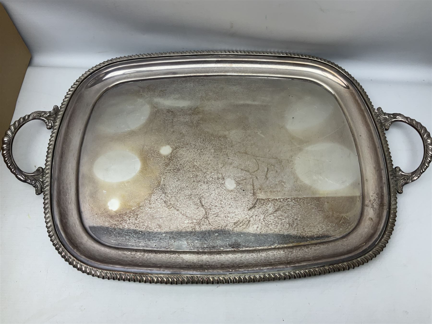 Collection of silver plate to include teapots, coffee pots, milk jug, sucrier, serving spoons, etc, together with pewter tankards 