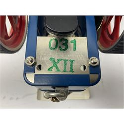 Wilesco steam roller traction engine, boxed