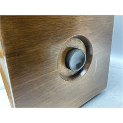 1950s Telefunken Deutschland TFK Model 2663WK radio in mahogany case with Bakelite knobs, Rees Mace Marine walnut cased radio, W50cm H34cm D26cm, together with 1955 Kolster-Brandes KB LR10FM radio and Hacker Mayflower II radio (4)