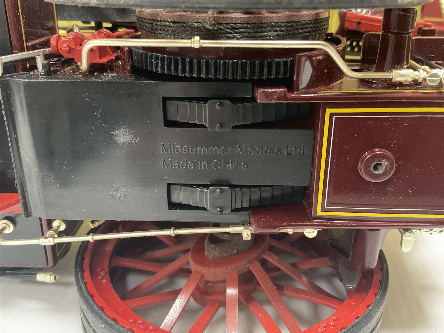 Midsummer Models 1:24 scale model Burrell Showman’s Engine No.2804 ‘The White Rose of York’ limited edition 856/999, with certificate of authenticity and original boxes 