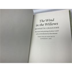 Folio Society; twenty two volumes, to include Wind in the Willows, The Scarlet Pimpernel, The Diary of Nobody, Jude the Obscure, The Great Plague etc 