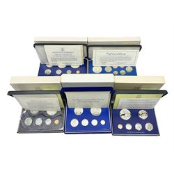 Four British Virgin Islands proof coin s