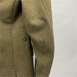 British M22 khaki tunic for the Hampshire Regiment with WW1 trio ribbon bar