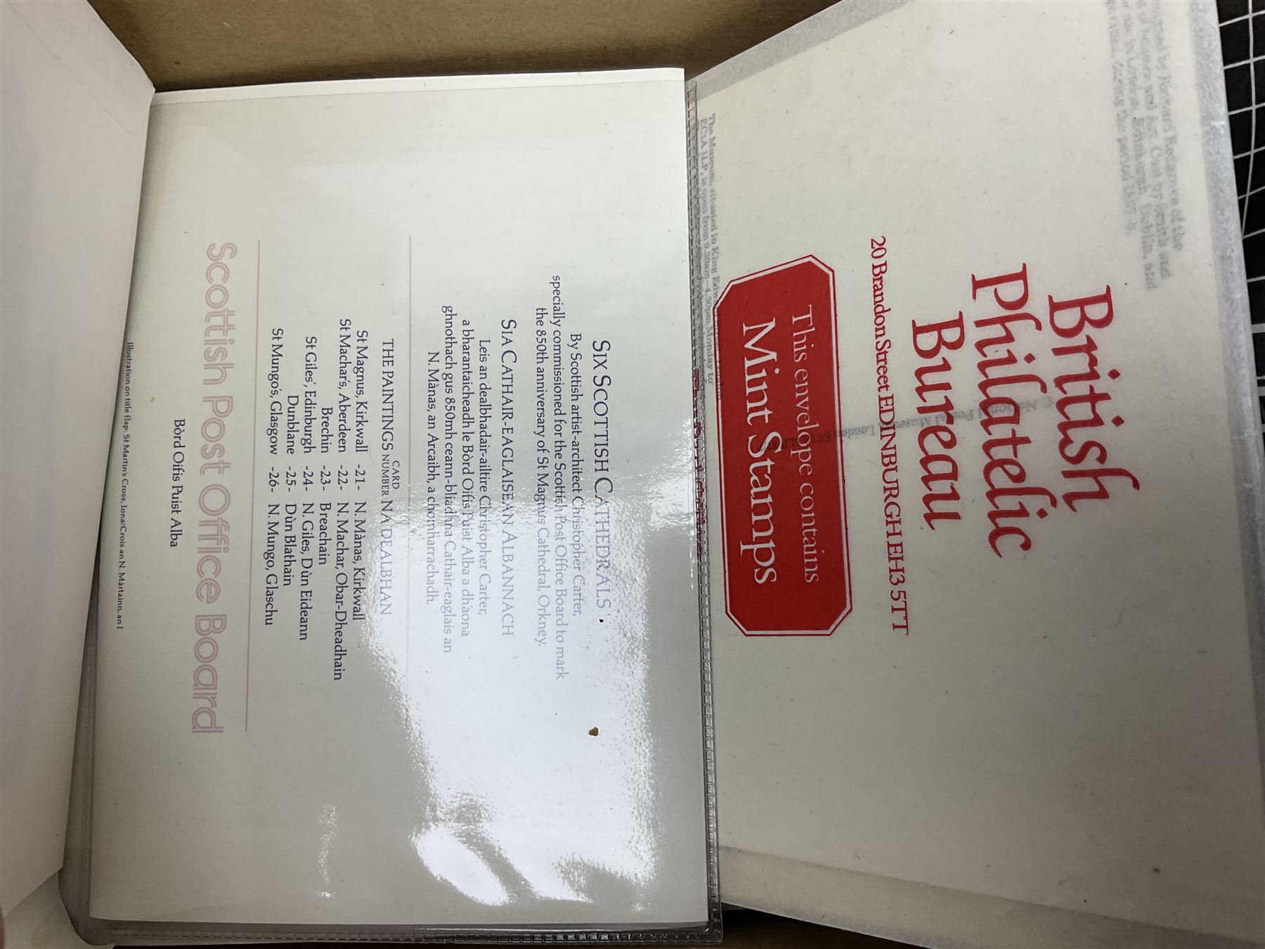 Stamps including Royal Mail PHQ cards, air mail covers, first day covers, Queen Elizabeth II pre decimal stamps etc, in various albums and loose, in one box