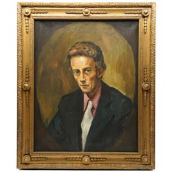 Brenda Bury (British 1932-): Members of European Parliament - 'Diana Elles Baroness Elles' 'Aeneas Simon Mackay 15th Lord Reay' 'David Lewis 1st Baron Brecon' 'Sir Peter Kirk' 'Derek Walker Smith Baron Broxbourne' and 'Tufton Beamish Baron Chelwood', set of six oils on canvas signed with initials, in matching frames, 76cm x 59cm (6)
Provenance: Property of a Nobleman.
