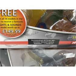 Corgi Aviation Archive Warbirds - seven series one and one series two, all boxed (8)