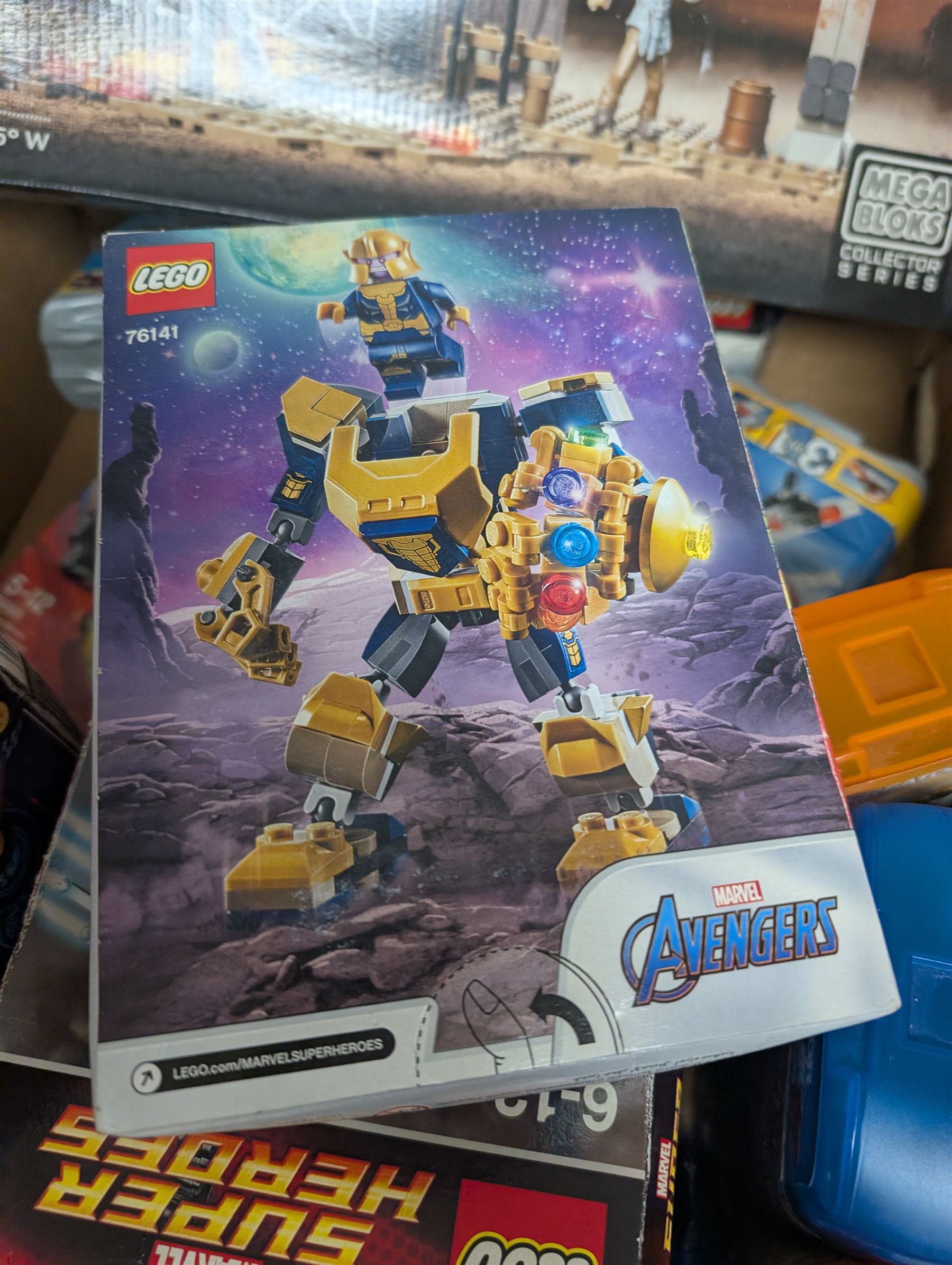 Lego, Mega Blocks and Ban Bao building bricks sets, including Lego 75111 Darth Vader, Mega Blocks Collectors Series Call of Duty, Lego Marvel Super Heroes 4529 Iron Man, Ban Bao racing cars, etc all boxed