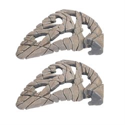 Matt Buckley, Edge sculpture, Elephant, composite bust, H32cm