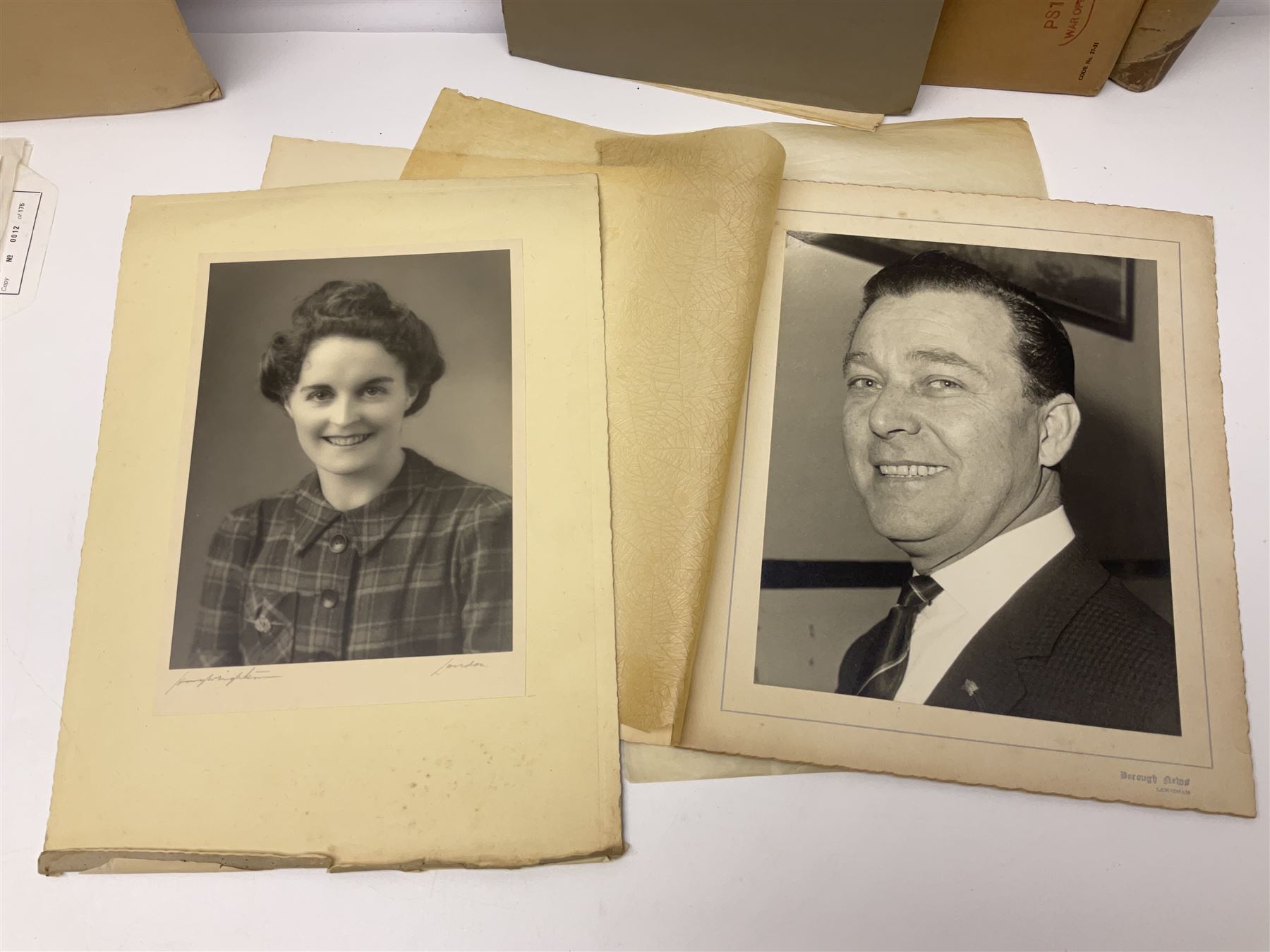 WW2 submarine interest - archive of ephemera and photographs relating to submariner Petty Officer (later Lieutenant) Thomas William Gould V.C. of HMSub Thrasher; predominantly post-war with later copies of contemporary photographs and documents including Certificate of Service in slip-case, War Patrol Reports, First Day Covers, press cuttings, 'For Valour' film script, business cards etc.
Auctioneer's Note: An extract from Gould's VC award citation reads 